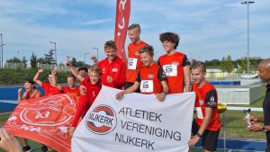 AV Nijkerk jongens onder 16 kampioen in Atletiekcompetitie